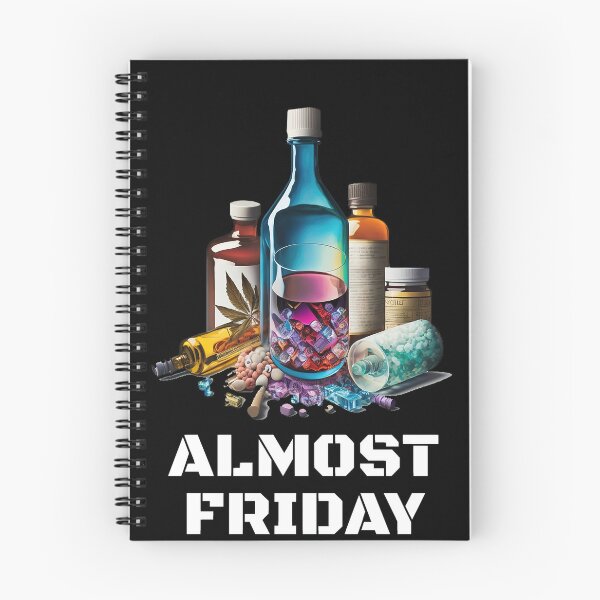 Item preview, Almost FRIDAY Fresh and ready black designed and sold by MeditationMind.