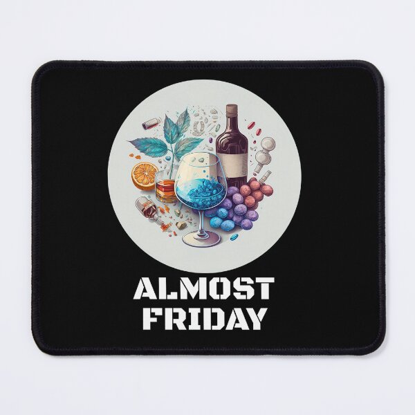 Item preview, Almost FRIDAY BOHEMIAN black designed and sold by MeditationMind.