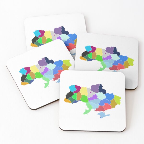 Item preview, Ukraine Color Map designed and sold by Pixel4Art.