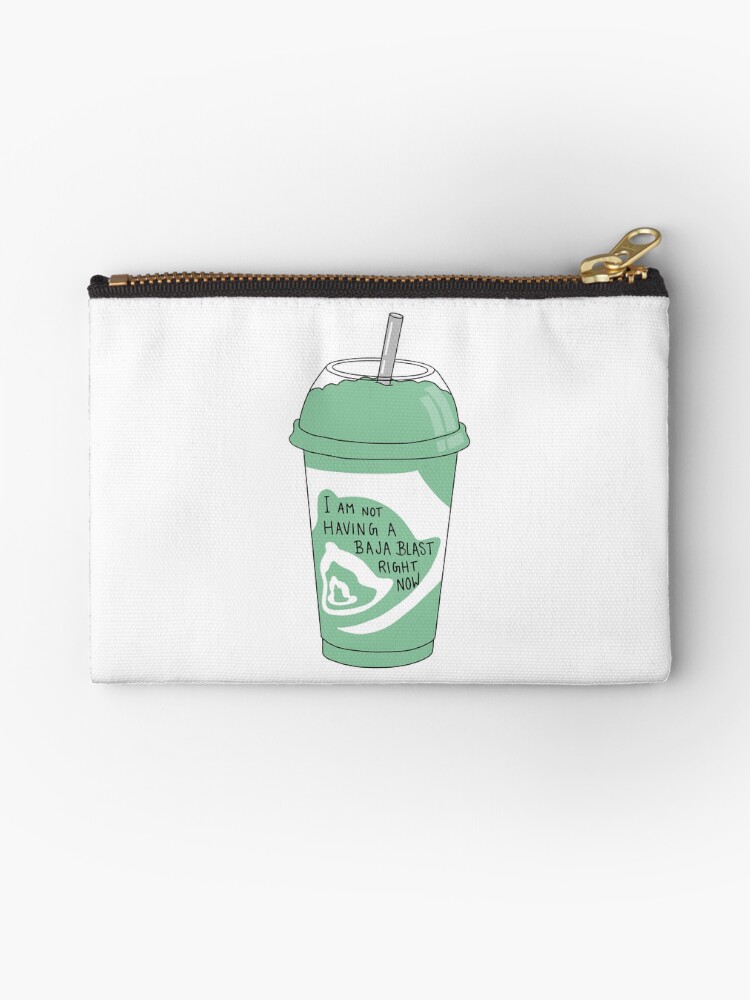 Thumbnail 1 of 4, Zipper Pouch, Not Having A Baja Blast Right Now designed and sold by shaylikipnis.