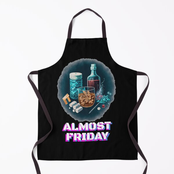 Item preview, Almost FRIDAY Chemistry black designed and sold by MeditationMind.