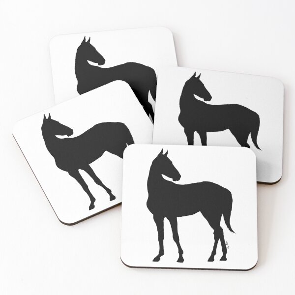 Item preview, Suave Akhal-Teke Stallion: Silhouette  designed and sold by LuxeHurricane.