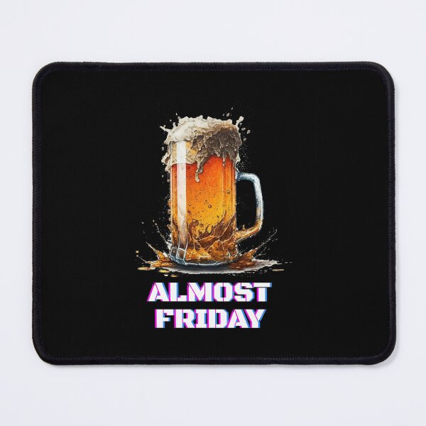 Item preview, Almost FRIDAY HAPPY weekend COOL ILLUSTRATION designed and sold by MeditationMind.
