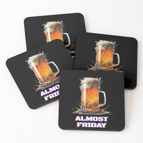 Item preview, Almost FRIDAY HAPPY weekend COOL ILLUSTRATION designed and sold by MeditationMind.