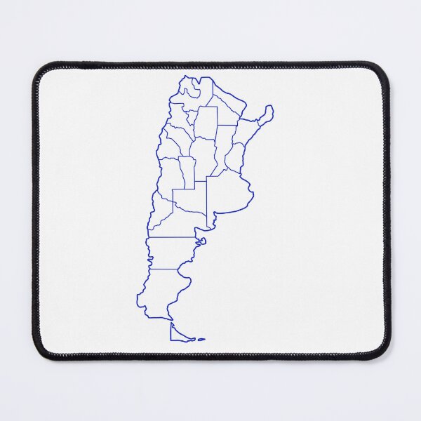 Item preview,  Argentina contour regions map designed and sold by AlexanderZam.