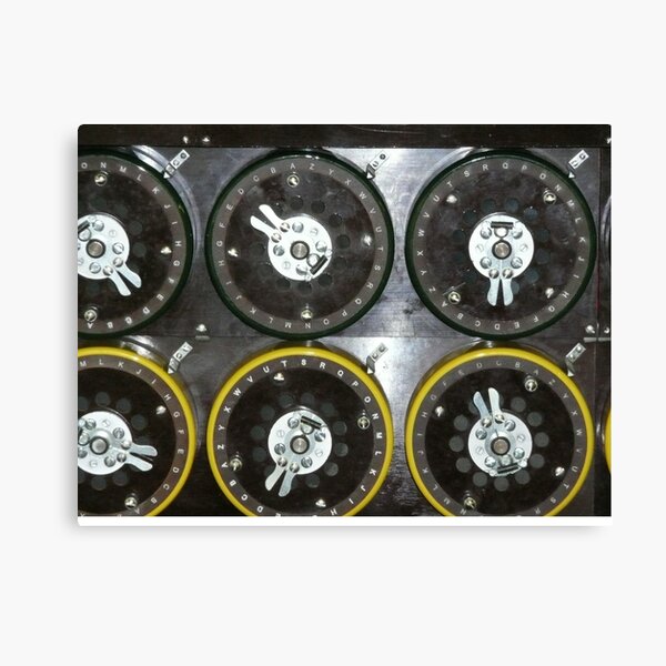 Bletchley Park Dials Canvas Print