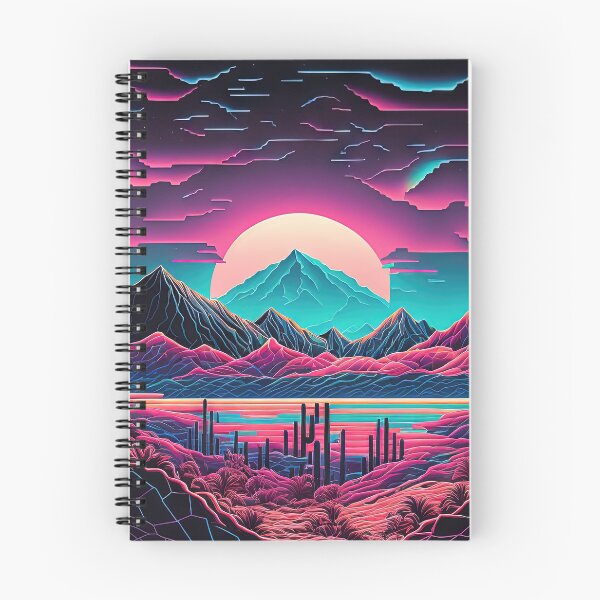 Item preview, A Synthwave Odyssey Through the Surreal: A Journey Beyond Reality designed and sold by Mullet Monkey.