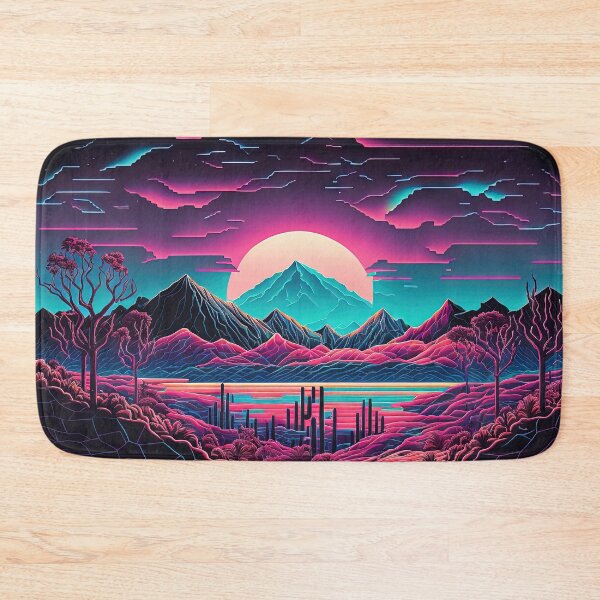 Item preview, A Synthwave Odyssey Through the Surreal: A Journey Beyond Reality designed and sold by Mullet Monkey.