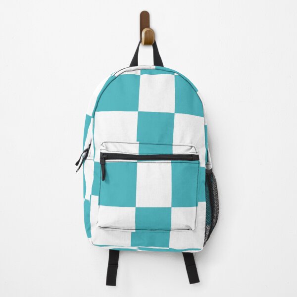 Item preview, Abstract Checkerboard Pattern Turquoise designed and sold by tonymagnerart.