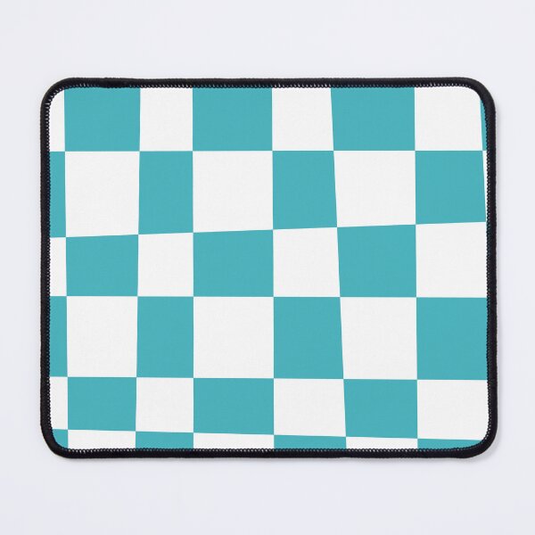 Item preview, Abstract Checkerboard Pattern Turquoise designed and sold by tonymagnerart.