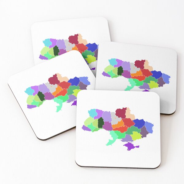 Item preview, Ukraine Color Map designed and sold by Pixel4Art.