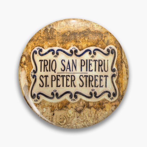 Item preview, St Peter Street Sign Malta  designed and sold by Londonimages.