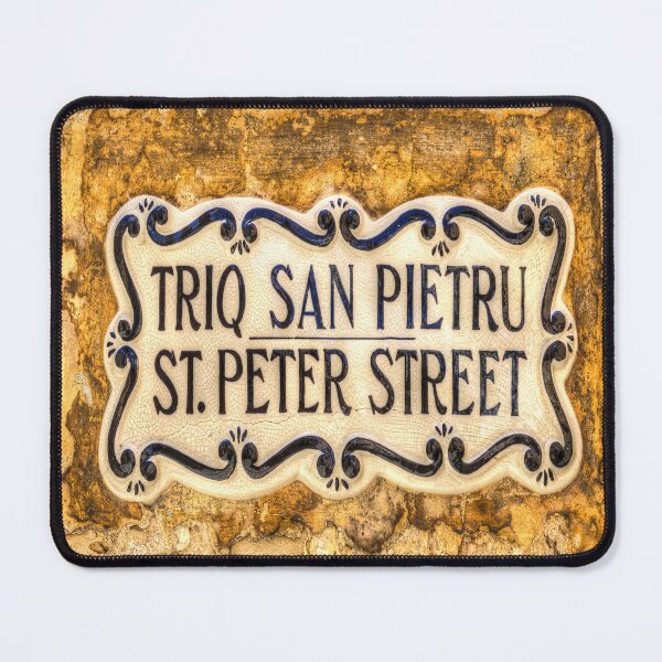 Item preview, St Peter Street Sign Malta designed and sold by Londonimages.