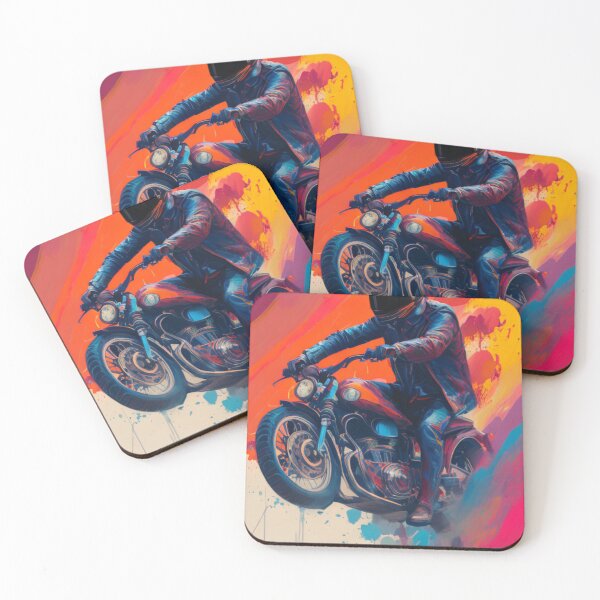 Item preview, Blazing Biker - Motorcycle Blaze - Speed and Flame designed and sold by WBP Mart.