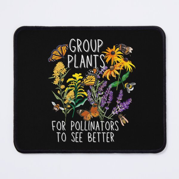 Item preview, Group Plants For Pollinators To See Better Colorful Design designed and sold by EarthArtDesigns.