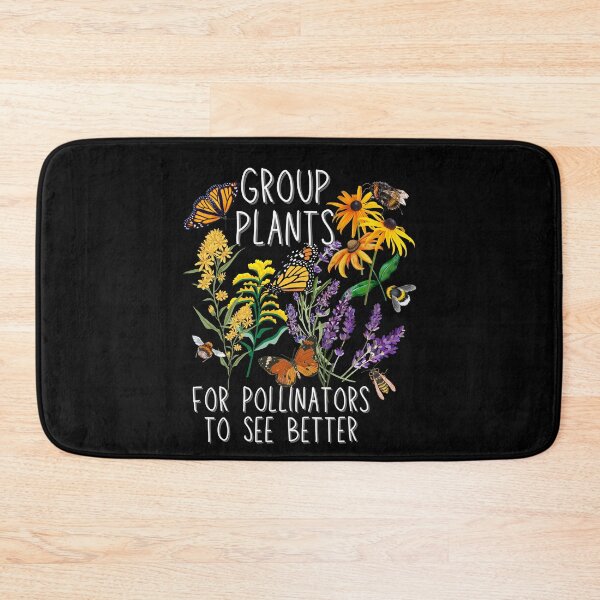 Item preview, Group Plants For Pollinators To See Better Colorful Design designed and sold by EarthArtDesigns.