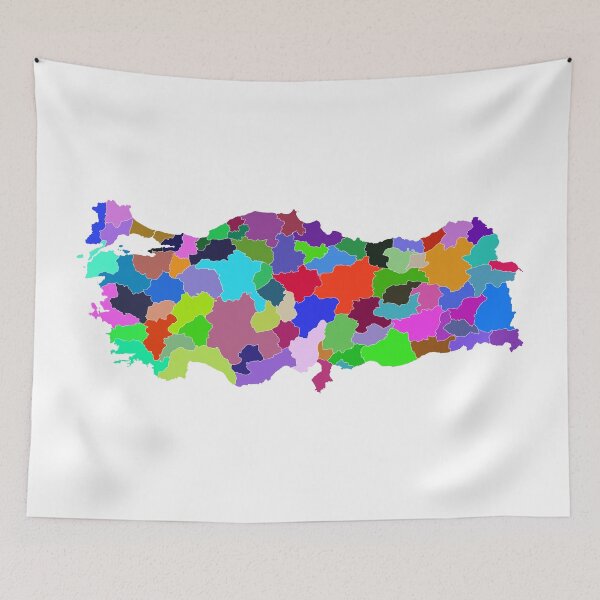 Item preview, Turkey Color Map designed and sold by Pixel4Art.