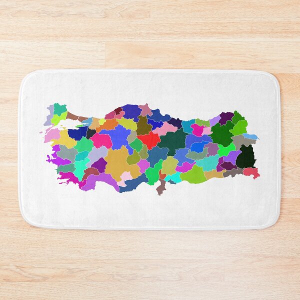 Item preview, Turkey Color Map designed and sold by Pixel4Art.