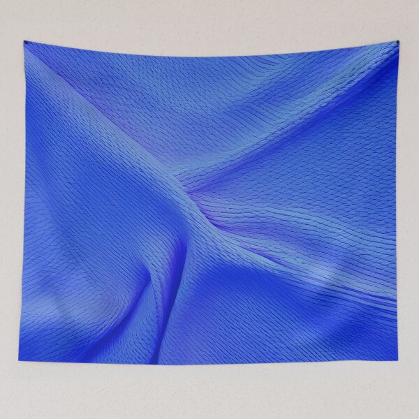 Item preview, Blue Abstract Blanket designed and sold by asurtiumgreen.