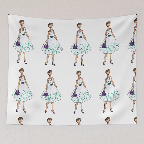 Item preview, Lilac Vines designed and sold by Praline Creative.