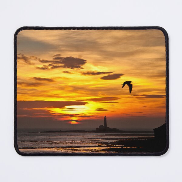 Item preview, Sunrise, silhouettes and a seagull designed and sold by Violaman.