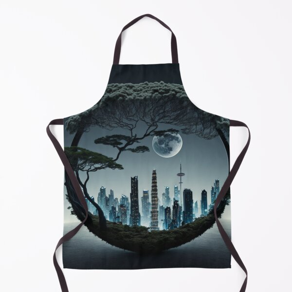 Item preview, Bonsai Tree Art-Cityscape Bonsai Tree  designed and sold by letsgetinspired.