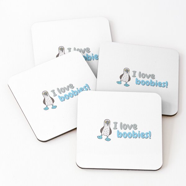 Item preview, I love boobies! designed and sold by tiliaeuropaea.