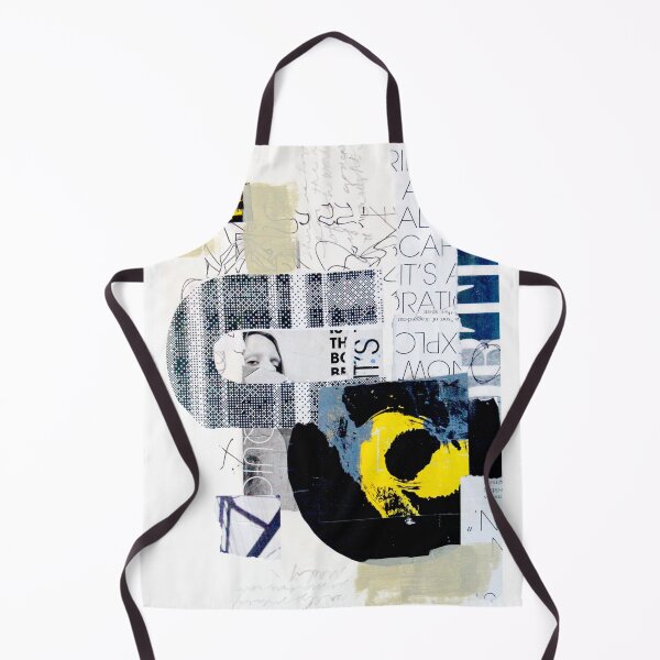 Item preview, Contemporary Abstract Black and White Paper Collage designed and sold by NancyMerkle.
