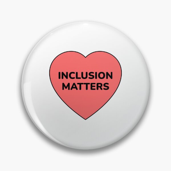 Item preview, Inclusion Matters - heart   designed and sold by Inspirationmotivation.