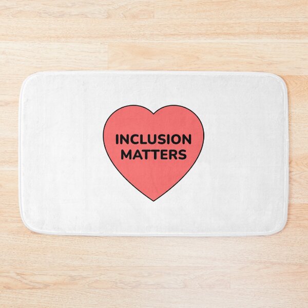 Item preview, Inclusion Matters - heart   designed and sold by Inspirationmotivation.