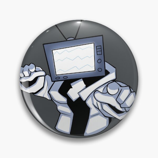 Item preview, TV Head and Point designed and sold by Stickiezblue.