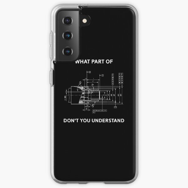 Funny Engineering Camiseta - Mechanical Engineering T-shirt Funda blanda para Samsung Galaxy