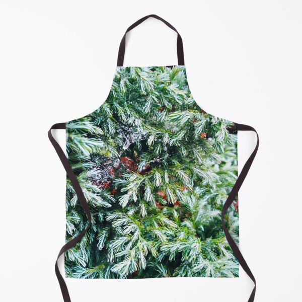 Item preview, Fir tree covered with drops of rain designed and sold by helenkaiy.