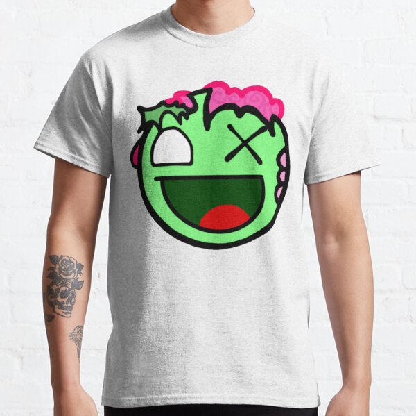 Epic Face Shirt Sticker for Sale by Cosmo Harbison