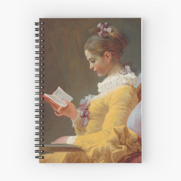 Item preview, Just one more Chapter - Young Girl Reading - Jean Honore Fragonarf  designed and sold by Illyrium.