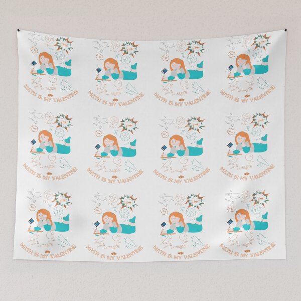 Item preview, Math is my Valentine designed and sold by Route51.