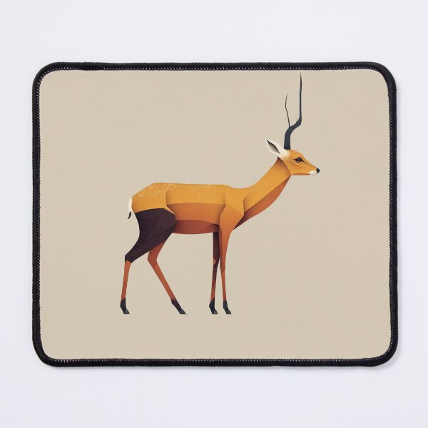 Item preview, minimalist deer designed and sold by WytyneyArt.