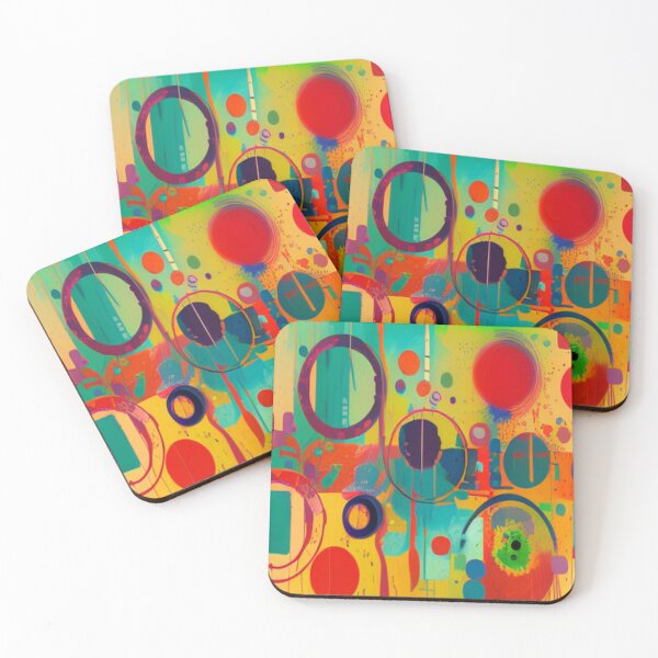 Item preview, Multi-Colored Abstract Circles designed and sold by Artel-Blue.