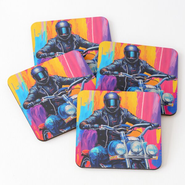 Item preview, Blazing Biker - Speed and Flame - Fiery Ride designed and sold by WBP Mart.