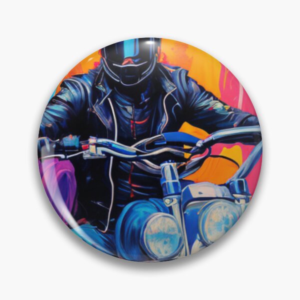Item preview, Blazing Biker - Speed and Flame - Fiery Ride designed and sold by WBP Mart.