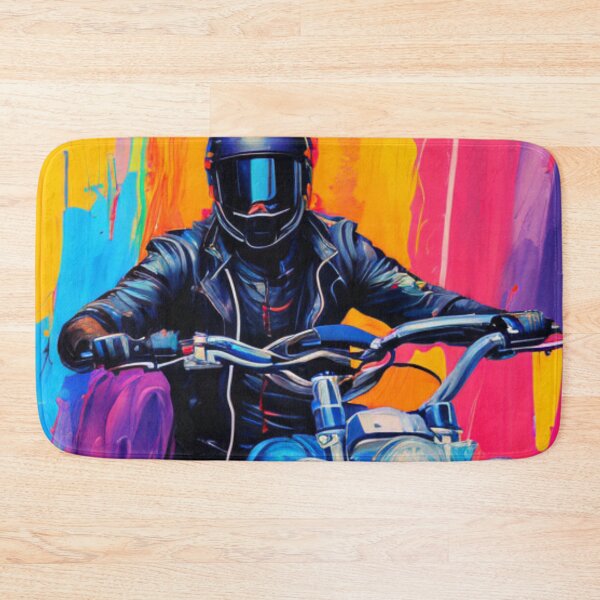 Item preview, Blazing Biker - Speed and Flame - Fiery Ride designed and sold by WBP Mart.