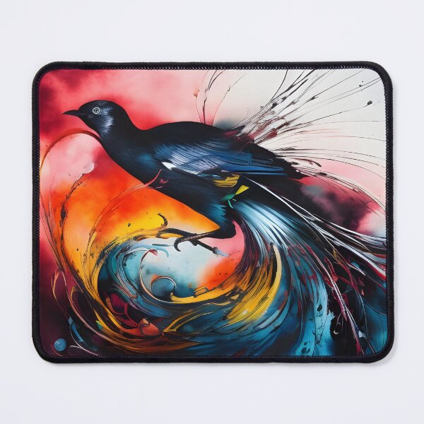 Item preview, Colourful Tropical Bird Artwork designed and sold by ambyai.