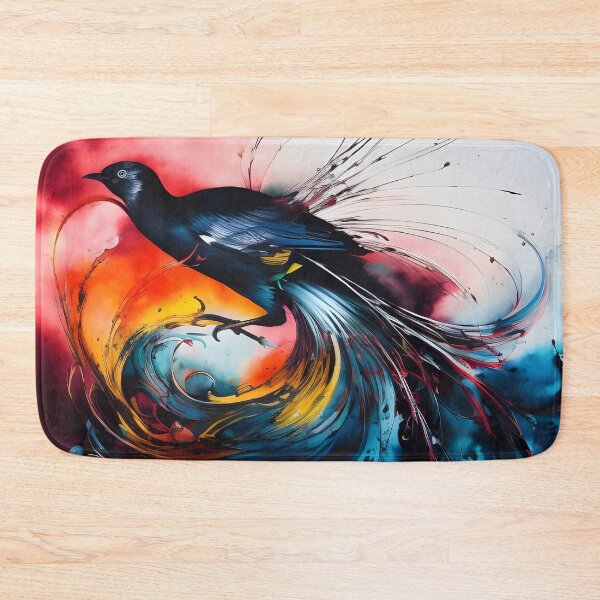 Item preview, Colourful Tropical Bird Artwork designed and sold by ambyai.