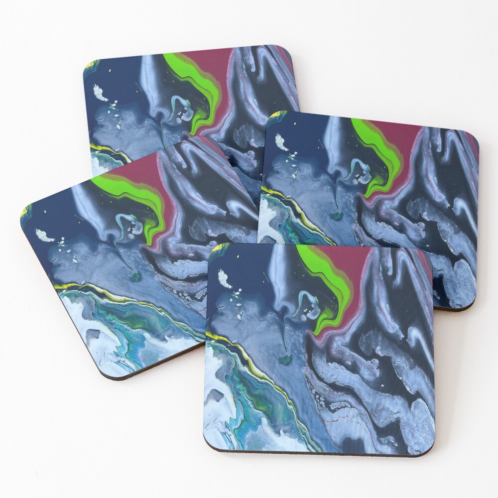 Item preview, Coasters (Set of 4) designed and sold by catflocreations.