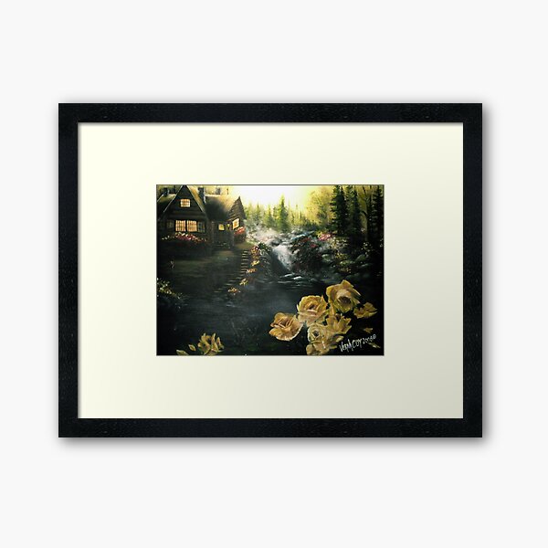 Alaskan Summer Day Framed Art Print