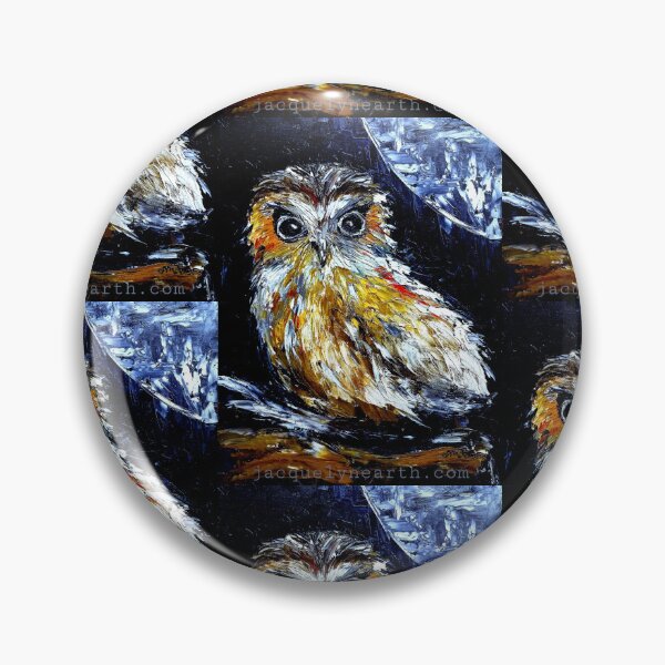 Item preview, Australian Boobook Owl under Full Moon designed and sold by jacquelynearth.