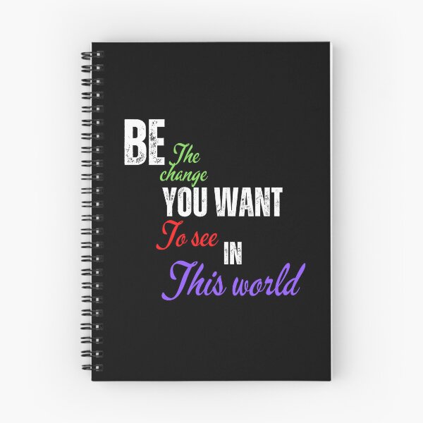 Item preview, Be the change you want to see in the world designed and sold by Pugnaciousprint.