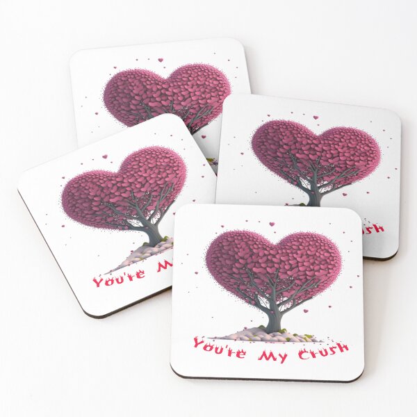 Item preview, You're My CRUSH valentine designed and sold by SHOP SOUS⭐⭐⭐⭐⭐.