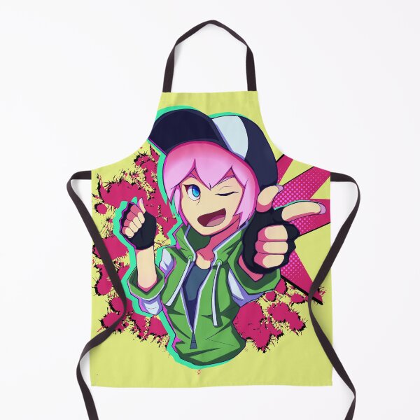 Item preview, Kawaii Anime Pink Hair Girl designed and sold by Stickiezblue.