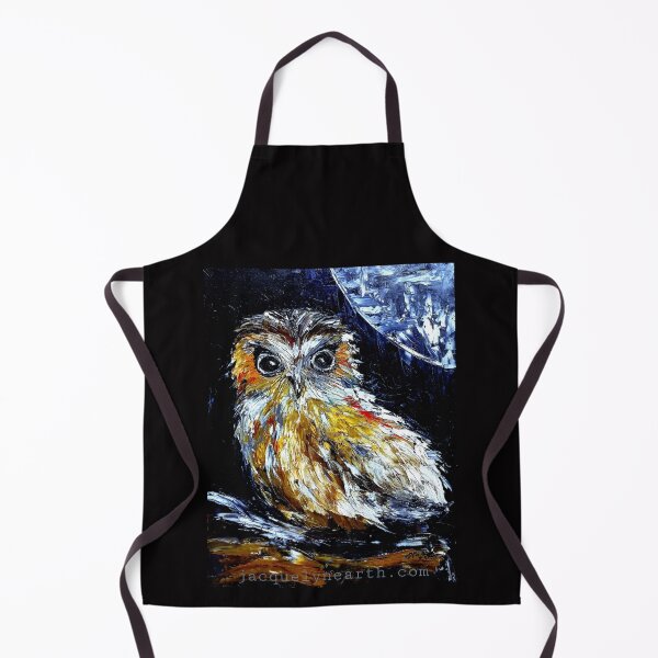 Item preview, Australian Boobook Owl under Full Moon designed and sold by jacquelynearth.
